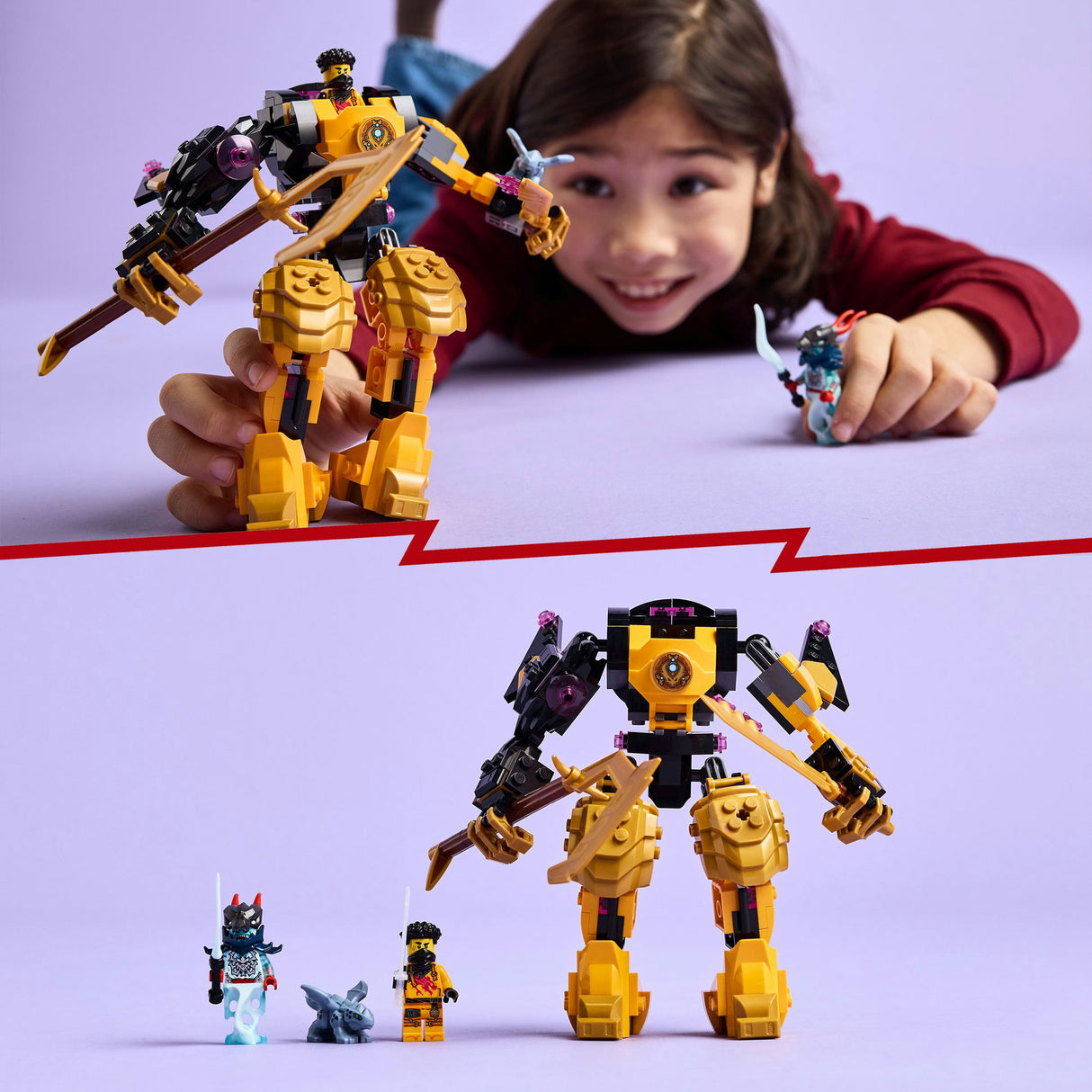 Lego Ninjago 71839 Mech bojowy Arina Spinjitzu