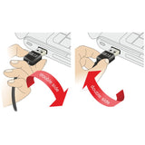 Delock Easy-USB-A 2.0 Muž> Easy-USB micro-USB-B 2.0 MAL