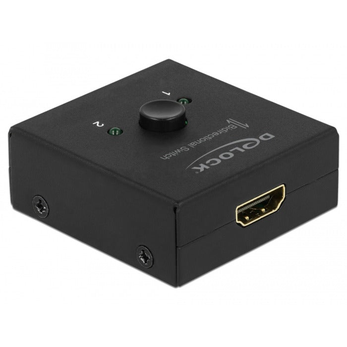 DeLOCK DeLOCK HDMI jungiklis 2 1 dvikryptis 4K 60 Hz