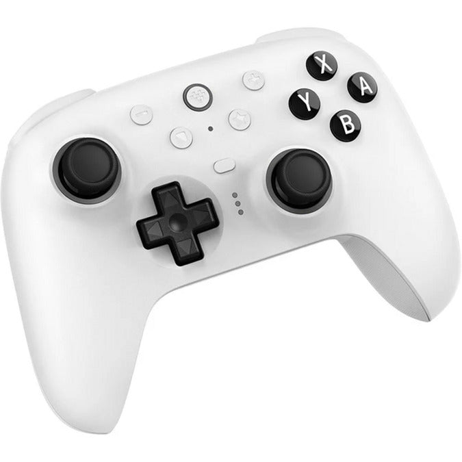 8 bitdo ultimate 2 Bluetooth valdiklis (baltas, kompiuteris, 2 jungiklis, Bluetooth USB-C 2,4 GHz)