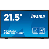 Iiyama Prolite T2255MSC-B1 21.5 monitor (black, HDMI, DisplayPort, 2x USB-A)