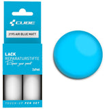 Cube touch-up pen set air blue matt