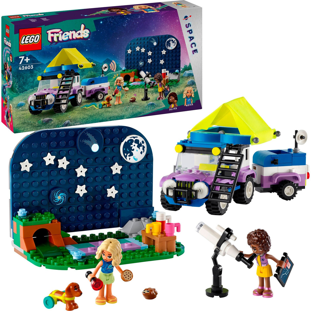 Feithicil Campála Réalteolaíoch Cairde Lego LEGO 42603
