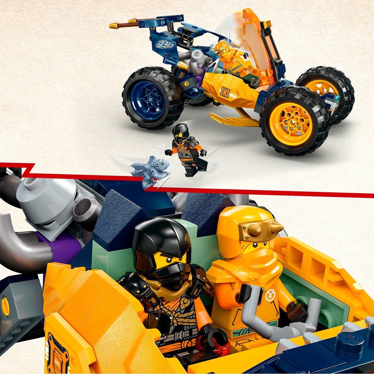 Lego Ninajago 71811 Ariff Ninjerrestruggy