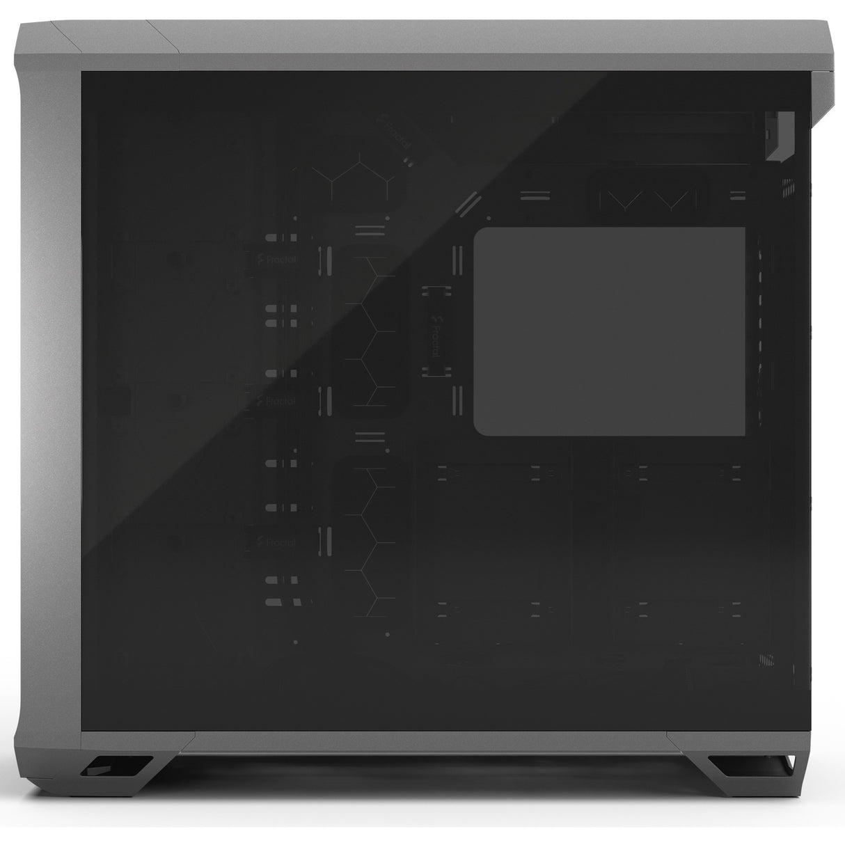 Fractal Design Torrent Gray TG Light Tint Midi Tower Case (Gray | 2x USB-A | 1x USB-C | Tempered Glass)