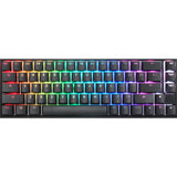 Ducky mecha pro sf, toetsenbord (zwart, us lay-out, cherry mx speed silver, rgb leds, 65%, pbt double-shot)