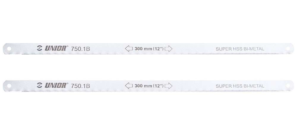 Unior tools replacement saw blade 750.1b 2 pcs for metal saw 750b