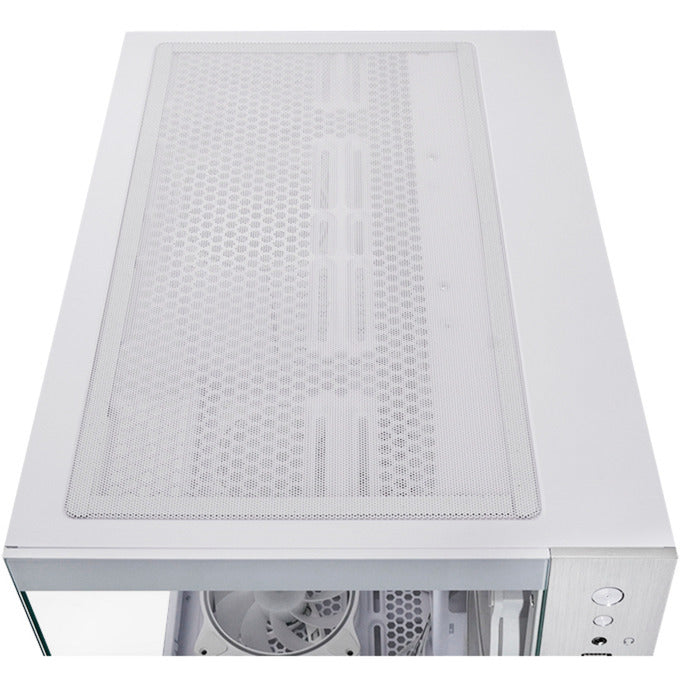 Kryt Chieftec Visio Midi Tower (bílý | 2x USB-A | 1x USB-C | RGB | tvrzené sklo)