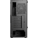 Antec ax26 rgb elite midi tårnhus (sort | 3x usb-a | hærdet glas)