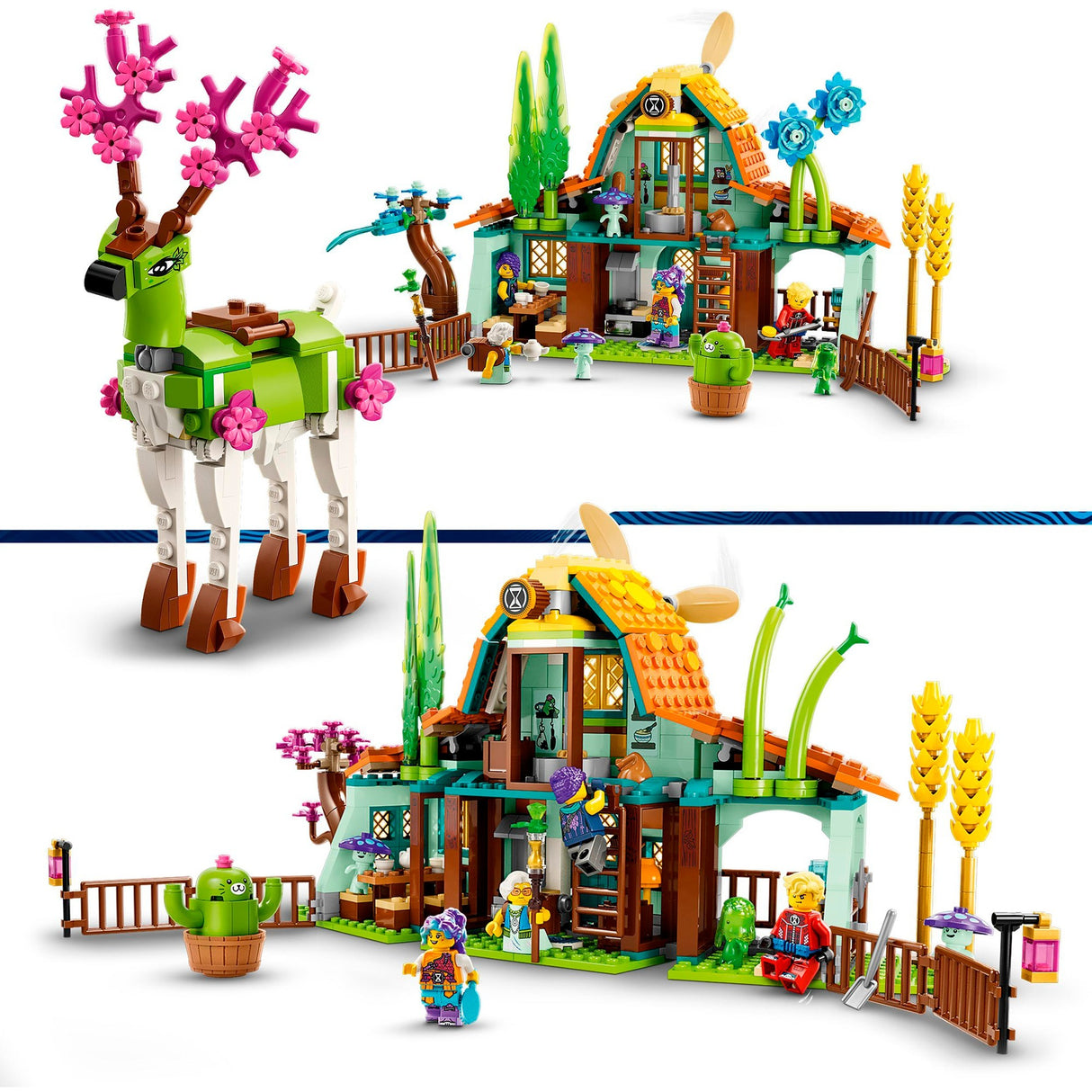 Lego dreamzzz 71459 arklidė su svajonių būtybėmis