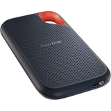 Sandisk Extreme Portable v2, 2 TB External SSD (Black Orange, SDSSDE61-2T00-G25, USB-C)