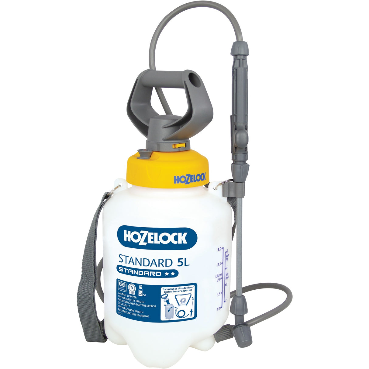 Hozelock Standard 5 litran paineruisku