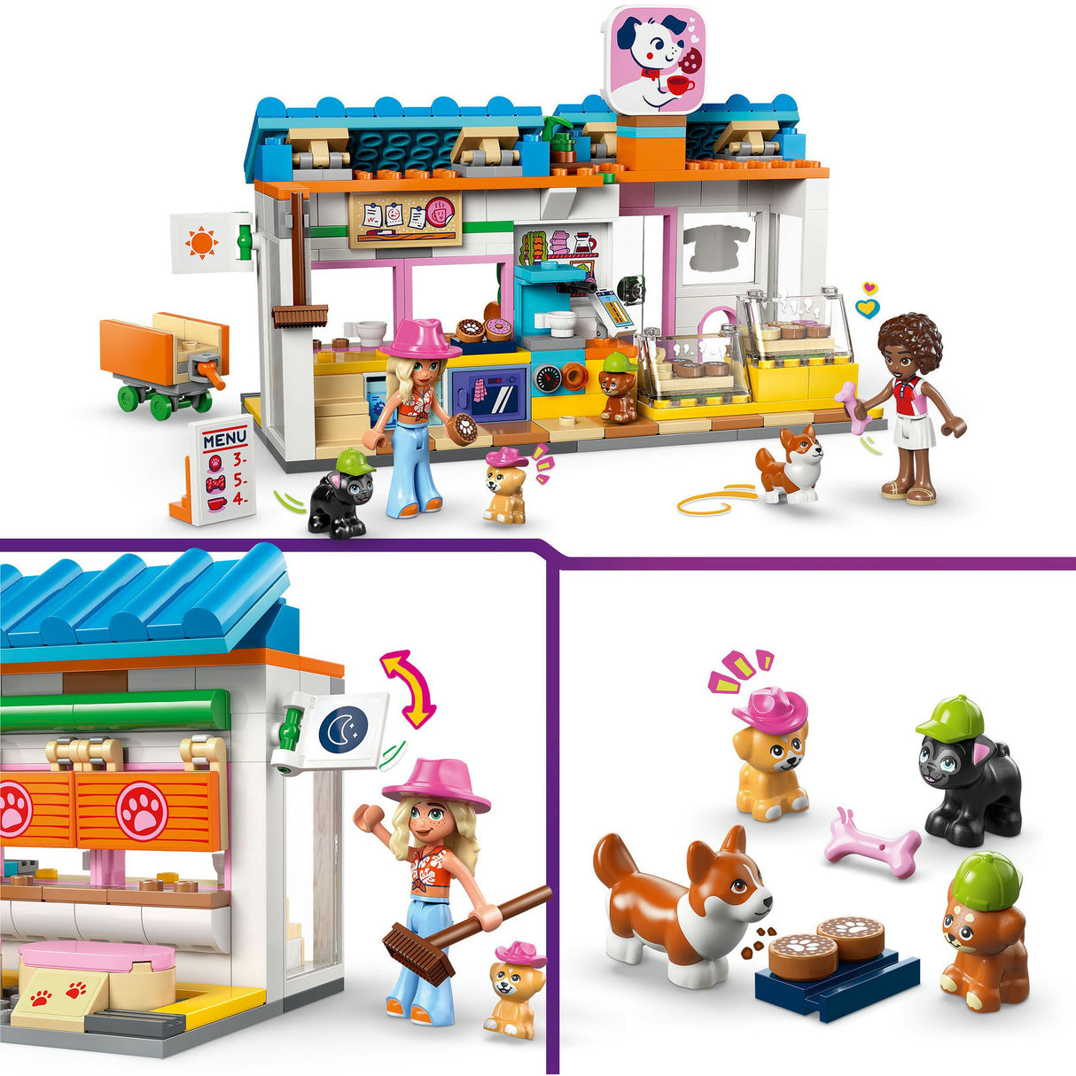 LEGO Friends 42677 Boulangerie pour chiens