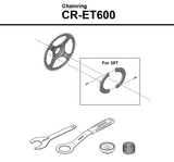 Shimano steps cr-et600 chainring