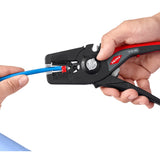 Knipex Automatic Wire Stripper | length 195 mm | 0.08-16 (AWG 28-5) mm² | 1 piece - 12 52 195 - 12 52 195
