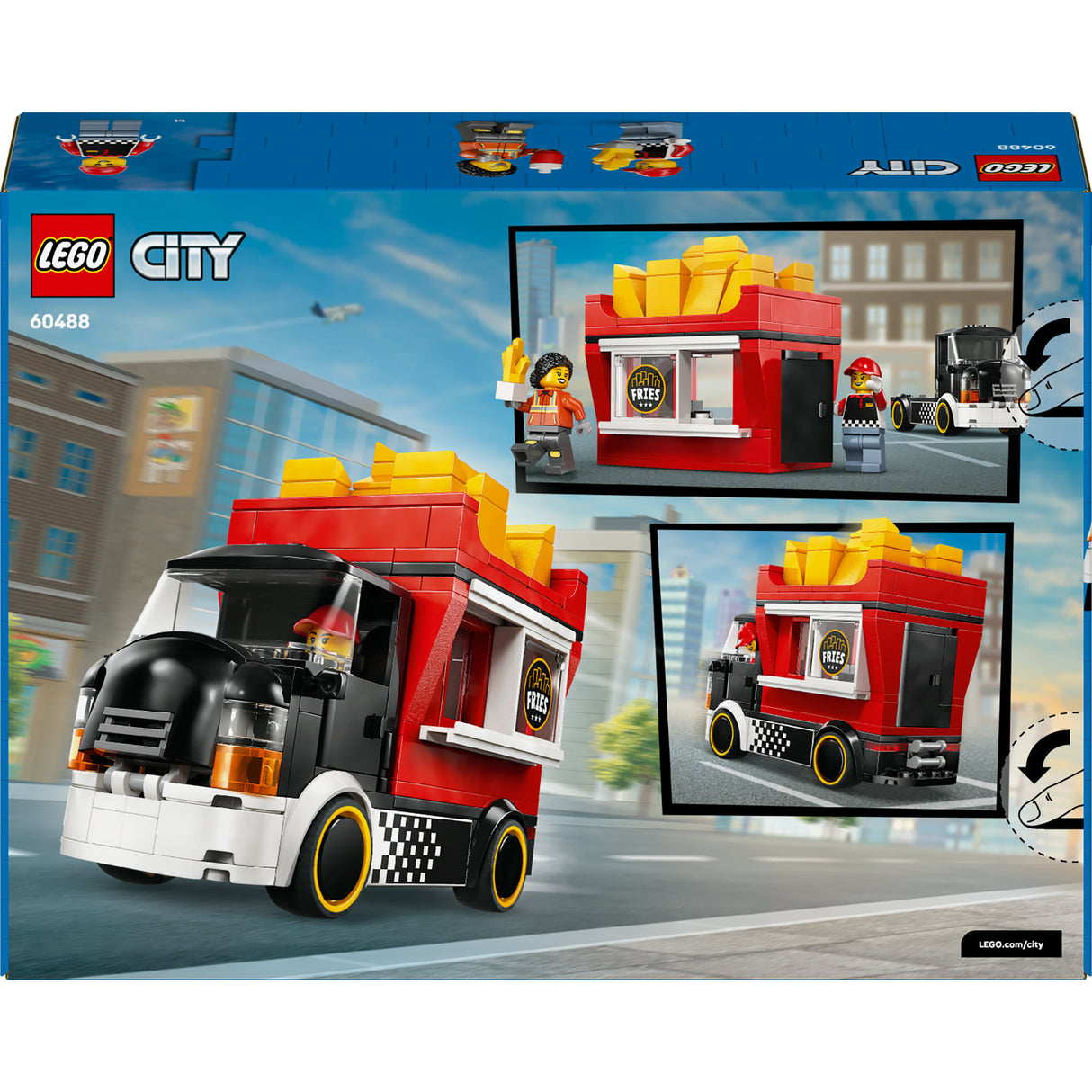 Lego city 60488 snack bar truck