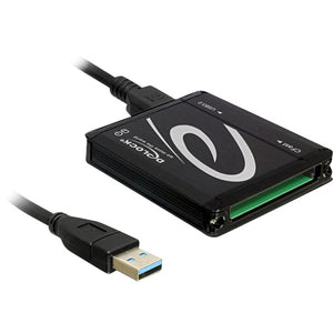 Delock card reader USB 3.0 > Cfast card reader (black)