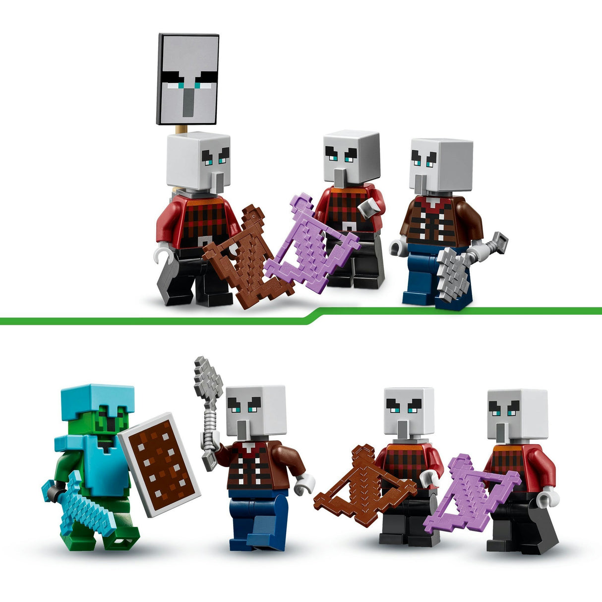 Lego minecraft 21267 illagers i ørkenen
