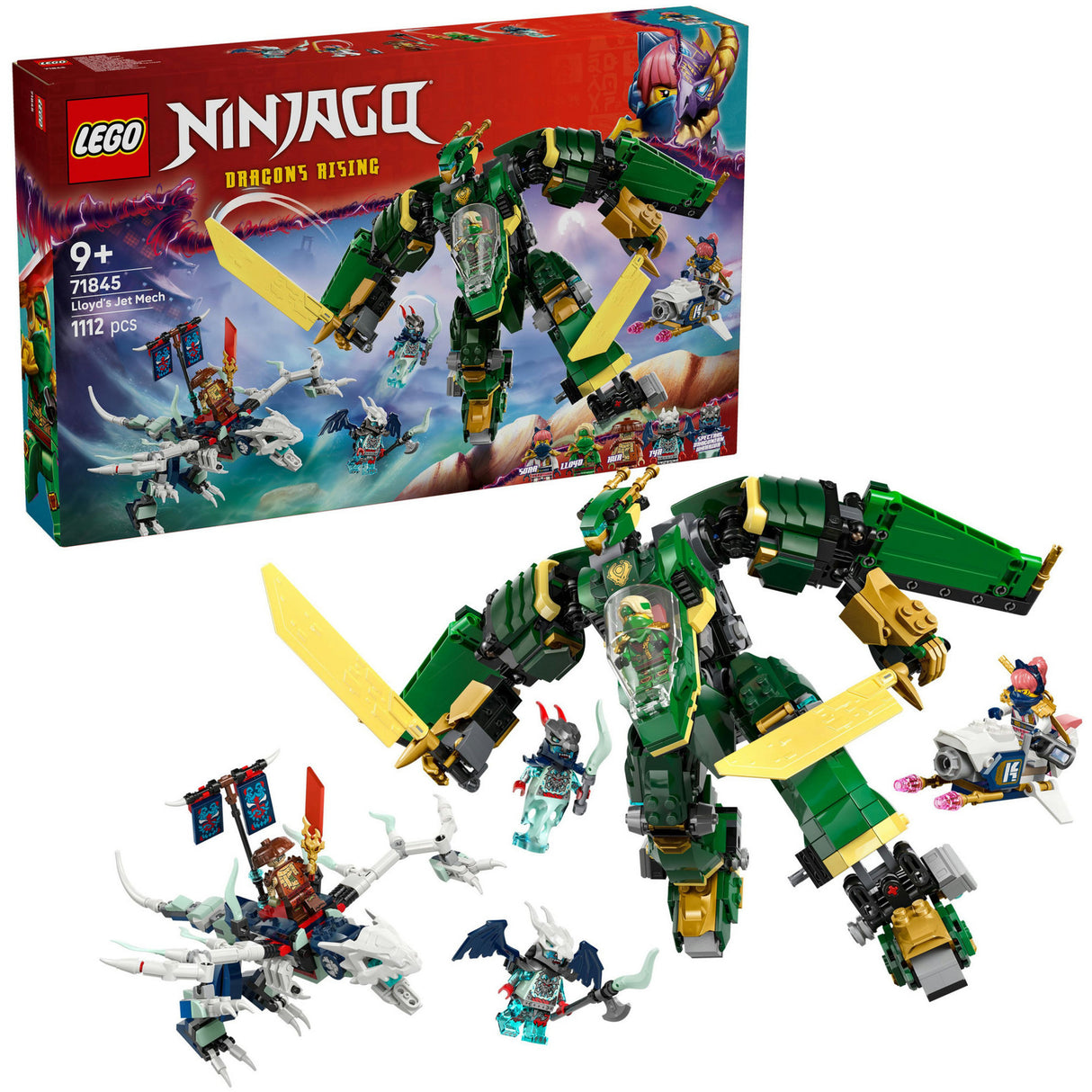 Lego 71845 ninjago lloyds letalski mehanizem