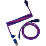 KeyChron Premium Coiled Aviator Cable, vinklad