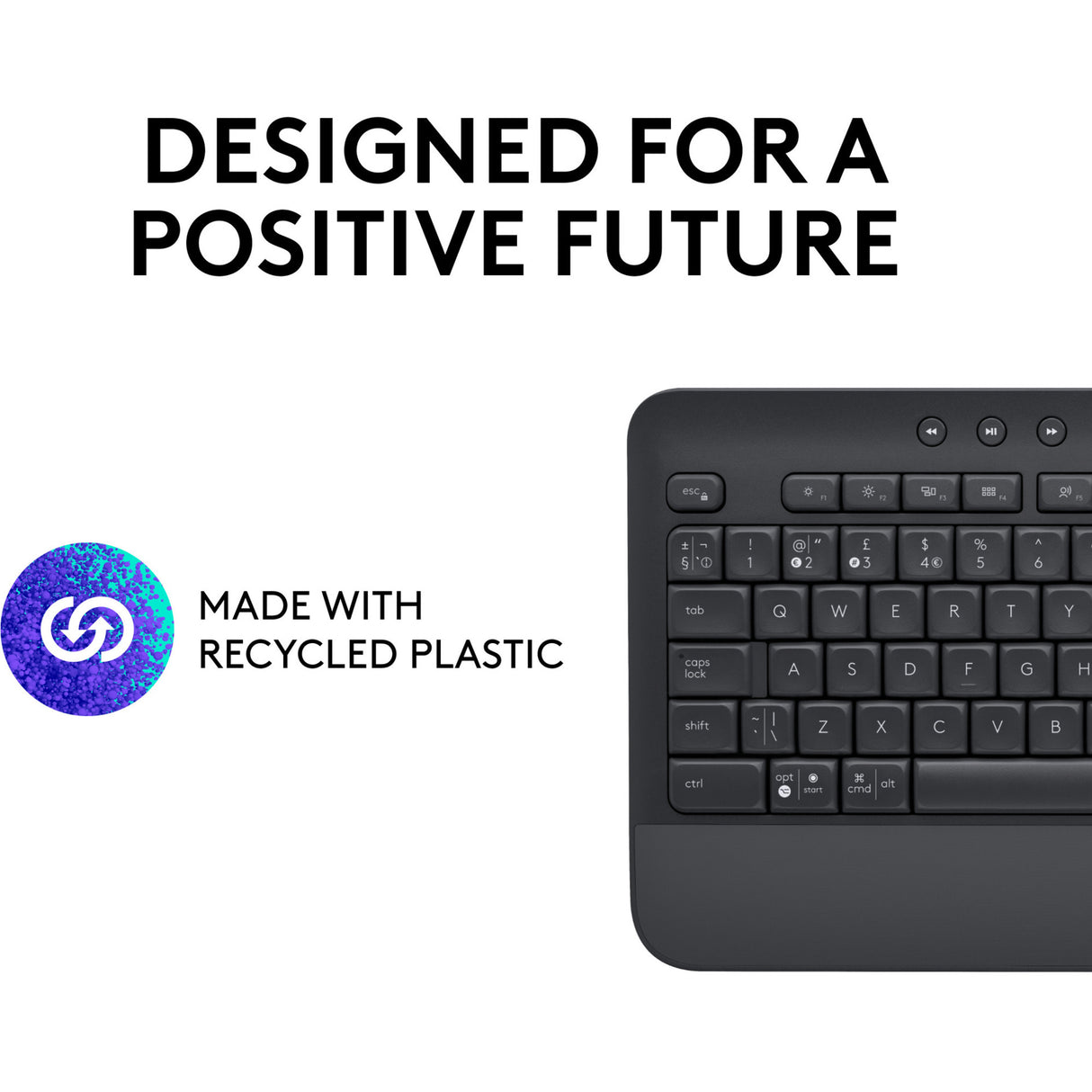 Logitech Logitech Signature K650 trådlöst komforttangentbord