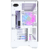 Montech King 15 Pro Mid-Tower Case (White | 2x USB-A | 1x USB-C | RGB | Window)