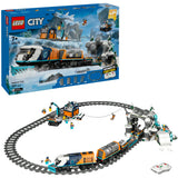 Lego 60470 city trains research train at the North Pole