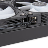 Silverstone novapeak 360 argb waterkoeling (zwart, 4 pin pwm)