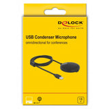 Omnisuuntainen DeLOCK USB-kondensaattorimikrofoni Confe