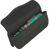 Wera Kraftform Kompact 20 Tool Finder 2 Bit Set with Pouch (Black Green, 13-piece)