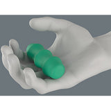 Wera 838 ra-r l bithandhouder met ratelfunctie, 1 4 schroevendraaier (zwart groen)