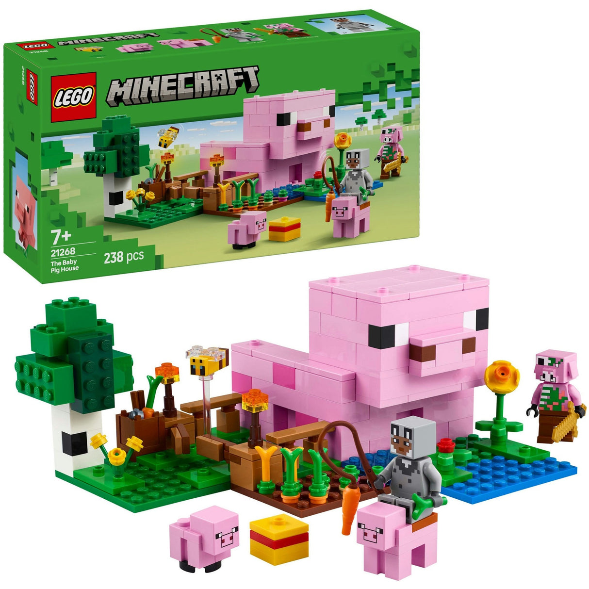 Lego Minecraft 21268 la casa del maialino