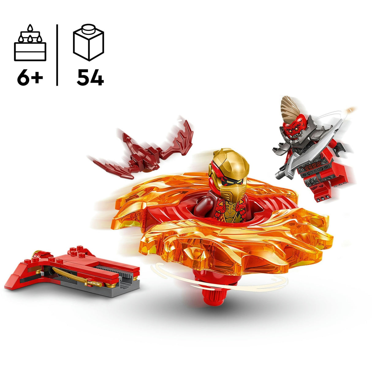 Lego ninjago 71823 kai#039;s spinjitzu dragon spinner