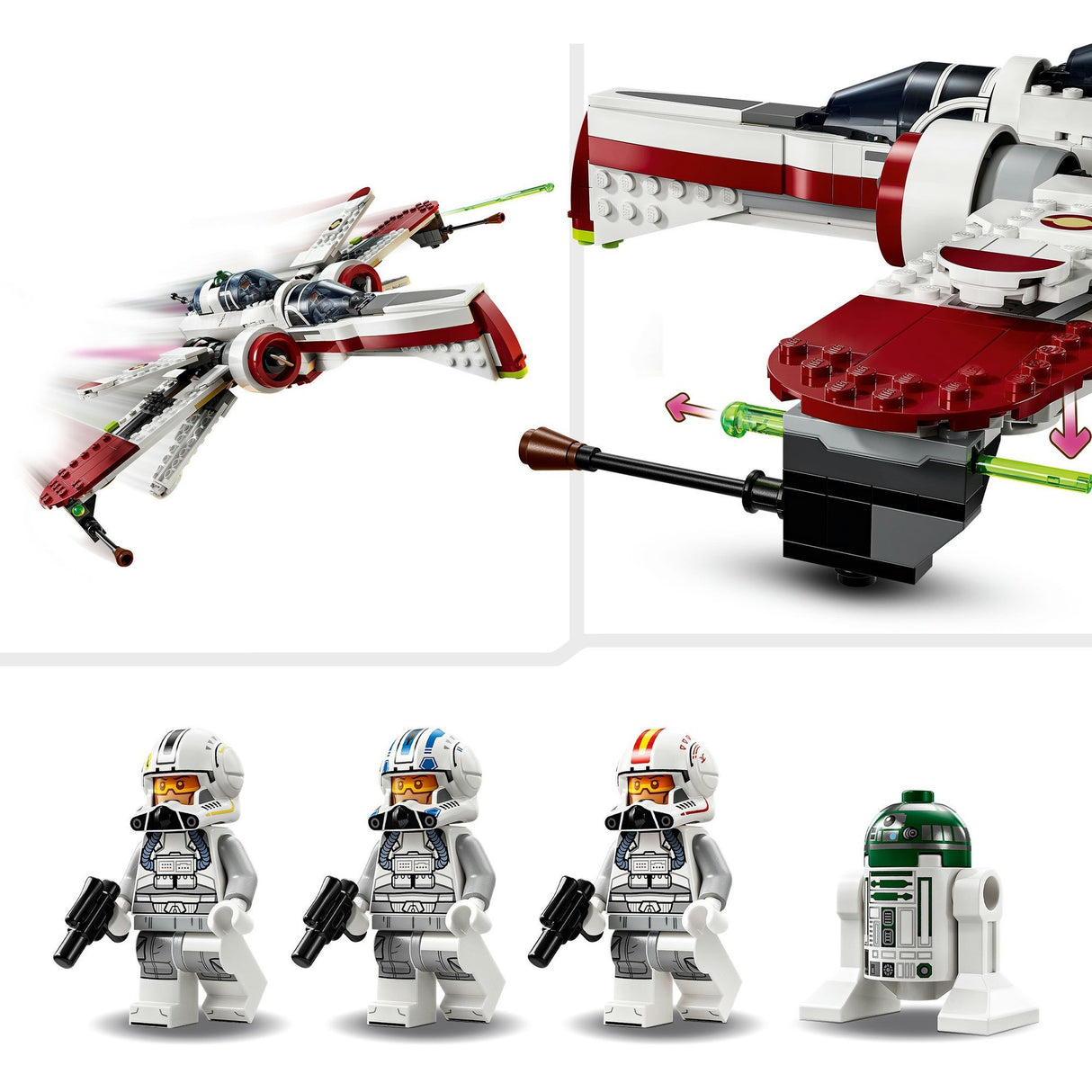 Lego star wars 75402 caza estelar arc-170