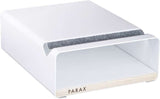 Parax s-rack bike wall mount - white white