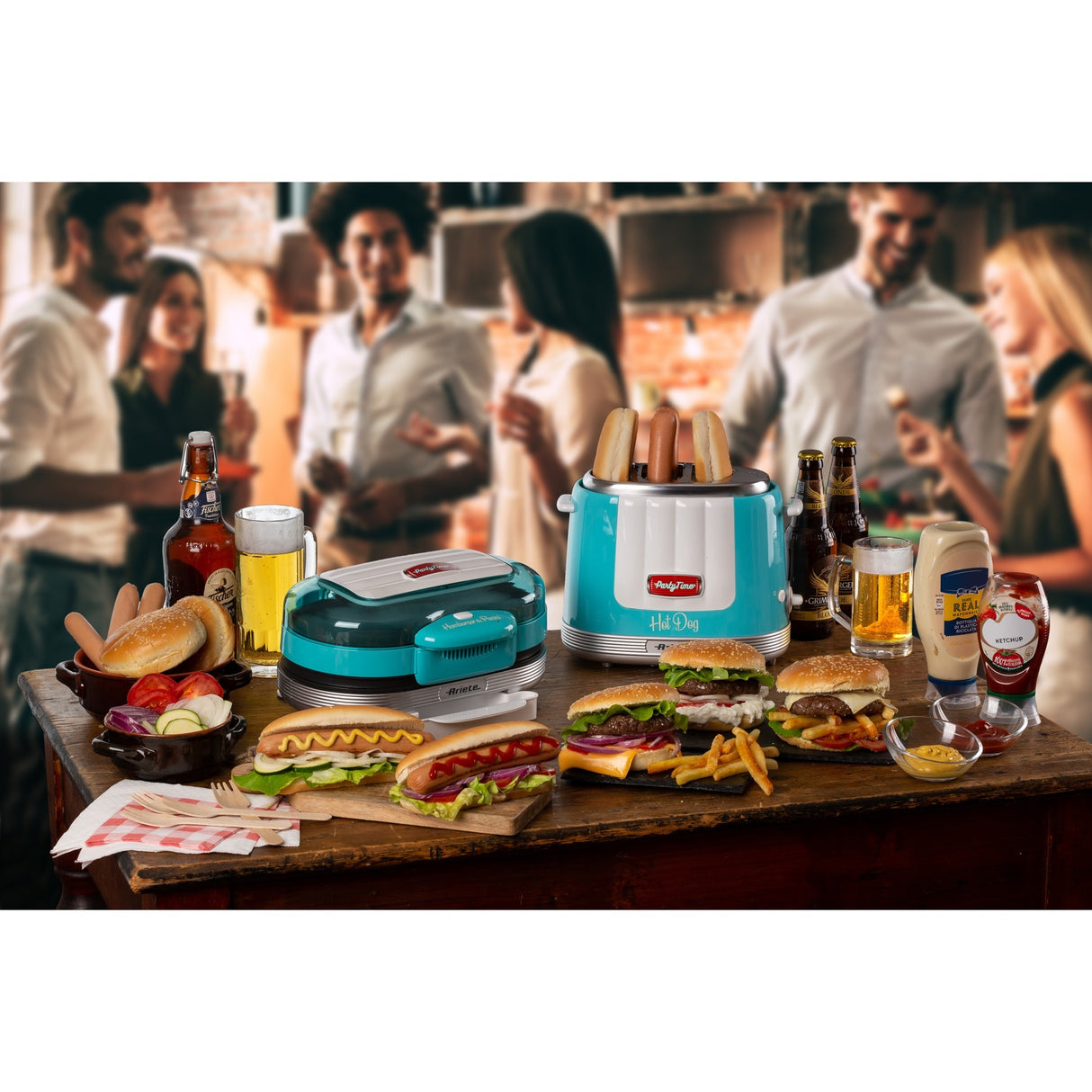 Ariecher Party Zäit Hamburger Hiersteller 0205 01
