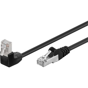 Goobay Patch Cable Cat 5th 90 ° F UTP 1M