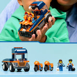 Lego city 60491 motorcykeltransporter