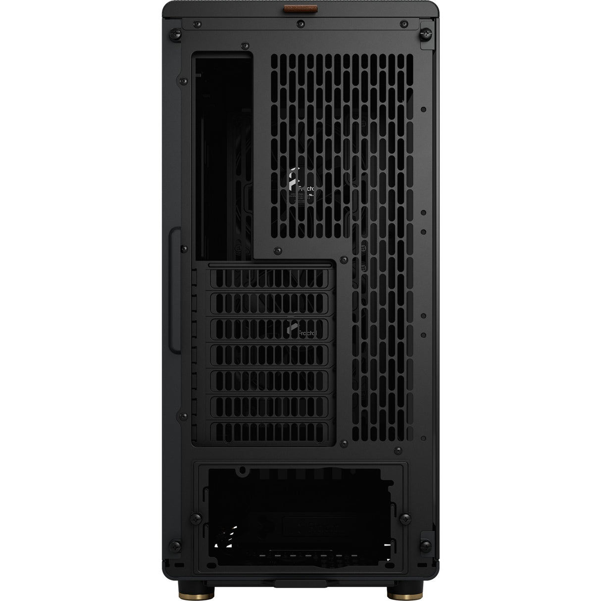 Fractal design north midi tower behuizing (zwart | 2x usb-a | 1x usb-c | tempered glass)