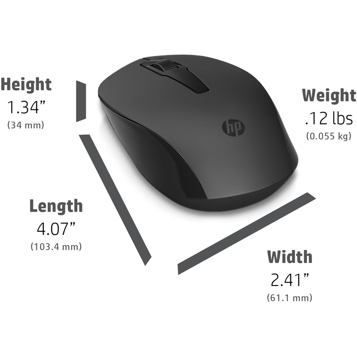 HP 150 trådløs mus