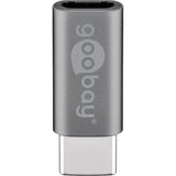 Goobay USB-C to Micro-USB adapter (grey)