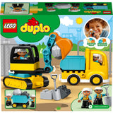 Lego Duplo savivartis su ekskavatoriumi - 10931
