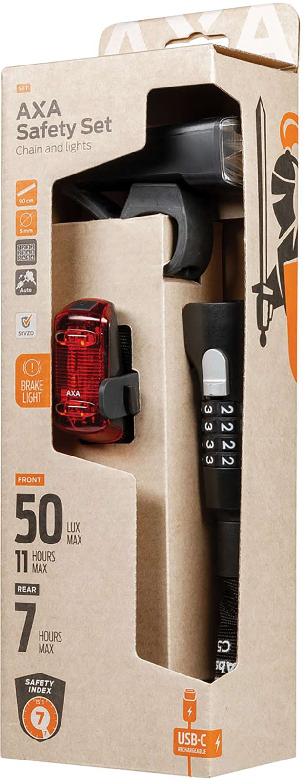 Axa safety set - absolute c5-90 + dwn50 set