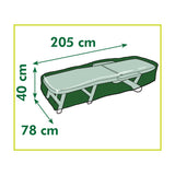 Naturgartenmöbelabdeckung für Lounger