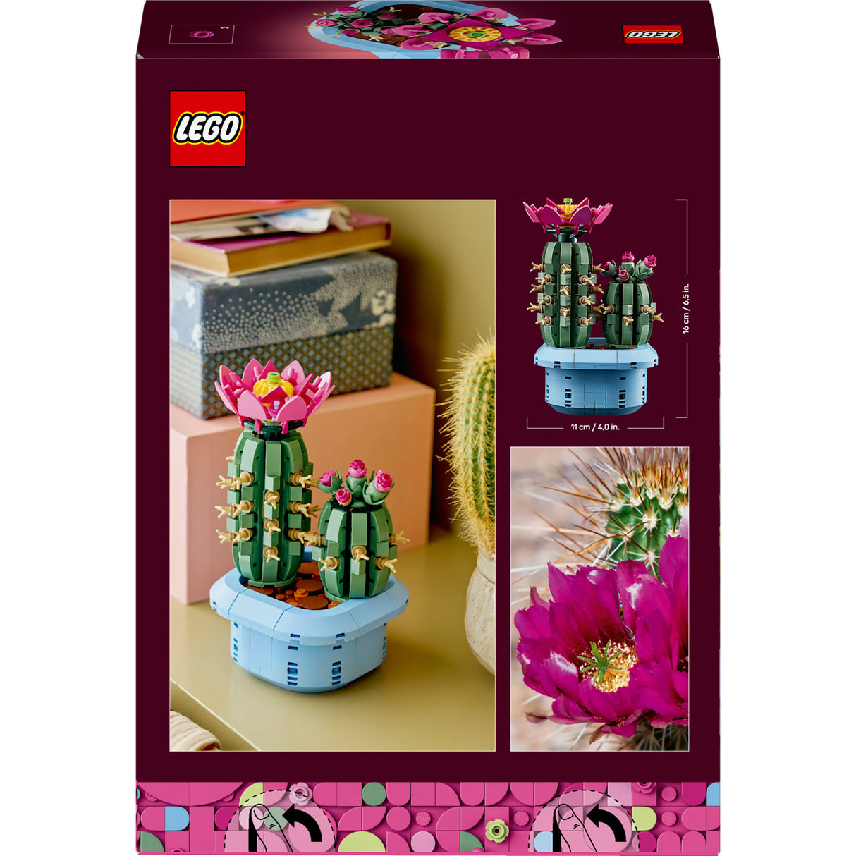 Lego botanicals 11509 cvetoči kaktus