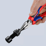 Knipex špicaté kombinované kliešte kombinované kliešte (červeno modré)