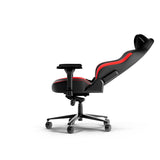 Dxracer craft xl black red epu leather gamestoel (zwart rood)