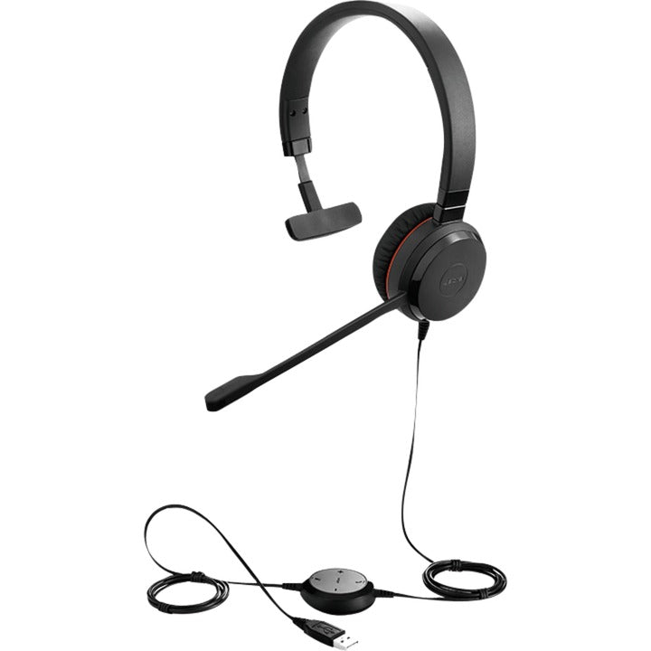 Jabra Evolve 30 II UC Mono on-ear -kuulokkeet (musta)