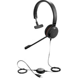 Jabra Evolve 30 II UC Mono on-ear -kuulokkeet (musta)