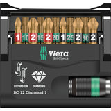 Wera Bit-Check 12 Diamond 1 Bit Set (12-piece)